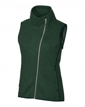 Cutter & Buck Mainsail Sweater Knit Womens Asymmetrical Vest - Image 6