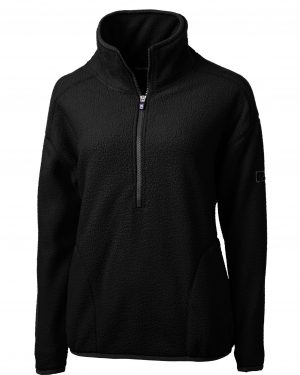 Cutter & Buck Cascade Eco Sherpa Womens Fleece Pullover Jacket - Image 2