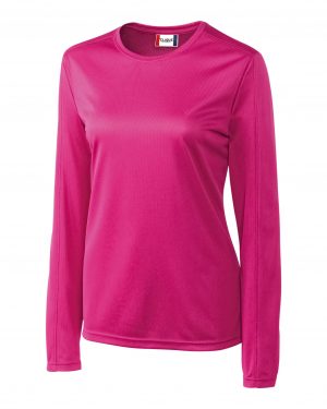 Clique Spin Eco Performance Long Sleeve Womens Tee Shirt - Image 15