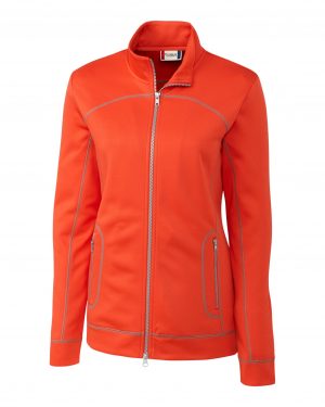 Clique Helsa Performance Womens Full Zip Knit Jacket - Image 2