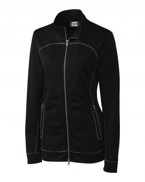 Clique Helsa Performance Womens Full Zip Knit Jacket - Image 3