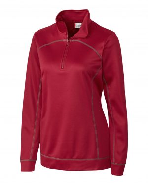 Clique Helsa Performance Womens Half Zip Pullover Sweatshirt - Image 3