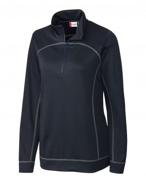 Clique Helsa Performance Womens Half Zip Pullover Sweatshirt - Image 4