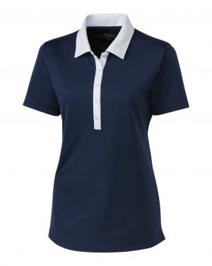 Clique Parma Colorblock Tech Jersey Womens Polo - Image 2