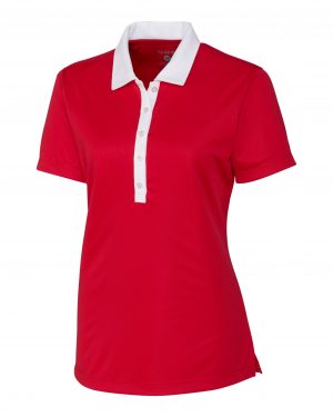 Clique Parma Colorblock Tech Jersey Womens Polo - Image 3