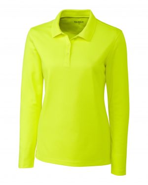 Clique Spin Eco Performance Jersey Long Sleeve Womens Polo - Image 6