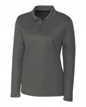 Clique Spin Eco Performance Jersey Long Sleeve Womens Polo - Image 10