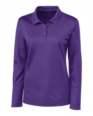 Clique Spin Eco Performance Jersey Long Sleeve Womens Polo - Image 11