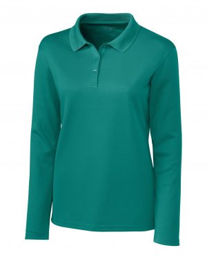 Clique Spin Eco Performance Jersey Long Sleeve Womens Polo - Image 12