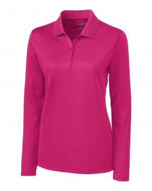 Clique Ice Pique Long Sleeve Tech Polo - Image 5