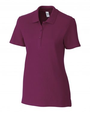 Clique Addison All Cotton Pique Short Sleeve Womens Polo - Image 3