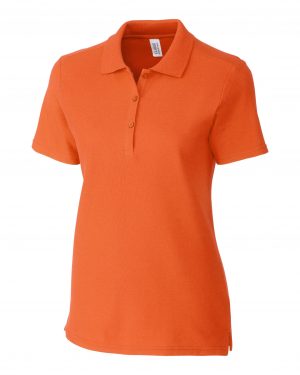 Clique Addison All Cotton Pique Short Sleeve Womens Polo - Image 8