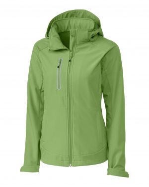 Clique Milford Waterproof Softshell Full Zip Hooded Womens Jacket - Image 4