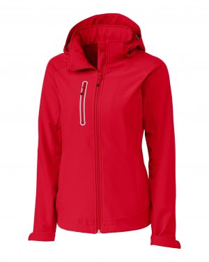 Clique Milford Waterproof Softshell Full Zip Hooded Womens Jacket - Image 5