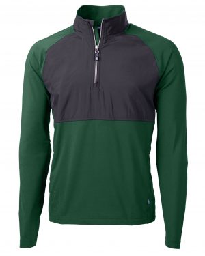 Cutter & Buck Adapt Eco Knit Hybrid Recycled Mens Quarter Zip - Image 8