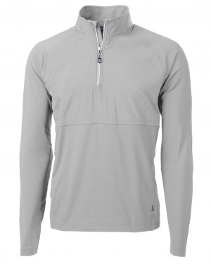 Cutter & Buck Adapt Eco Knit Hybrid Recycled Mens Quarter Zip - Image 10