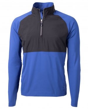 Cutter & Buck Adapt Eco Knit Hybrid Recycled Mens Quarter Zip - Image 12