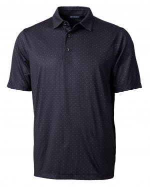 Cutter & Buck Pike Double Dot Print Stretch Mens Polo - Image 3