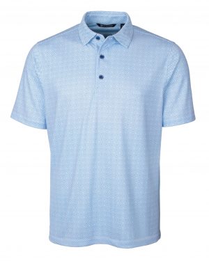 Cutter & Buck Pike Double Dot Print Stretch Mens Polo - Image 4