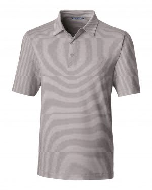 Cutter & Buck Forge Pencil Stripe Stretch Mens Polo
