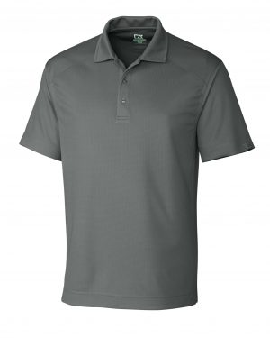 Cutter & Buck CB Drytec Genre Textured Solid Mens Polo - Image 3