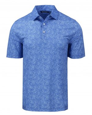 Cutter & Buck Pike Constellation Print Stretch Mens Polo - Image 4