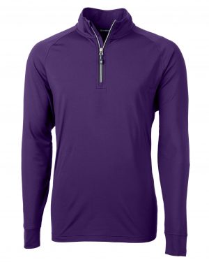 Cutter & Buck Adapt Eco Knit Stretch Recycled Mens Quarter Zip Pullover - Image 7