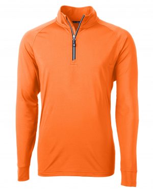 Cutter & Buck Adapt Eco Knit Stretch Recycled Mens Quarter Zip Pullover - Image 10