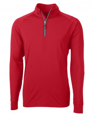 Cutter & Buck Adapt Eco Knit Stretch Recycled Mens Quarter Zip Pullover - Image 13