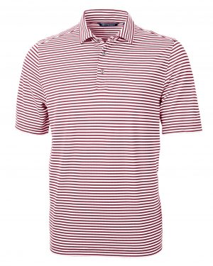 Cutter & Buck Virtue Eco Pique Stripe Recycled Mens Polo - Image 7