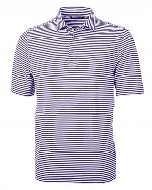 Cutter & Buck Virtue Eco Pique Stripe Recycled Mens Polo - Image 10
