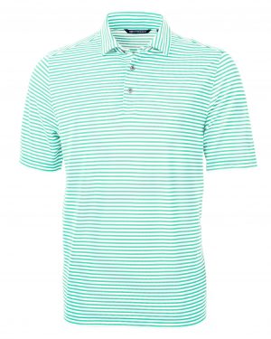 Cutter & Buck Virtue Eco Pique Stripe Recycled Mens Polo - Image 11