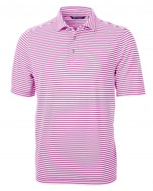 Cutter & Buck Virtue Eco Pique Stripe Recycled Mens Polo - Image 12