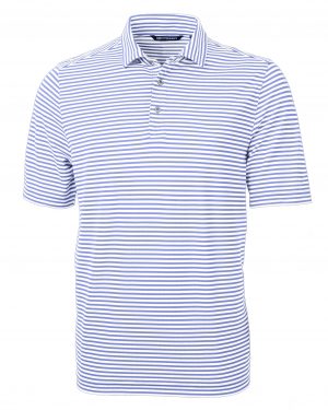 Cutter & Buck Virtue Eco Pique Stripe Recycled Mens Polo - Image 14