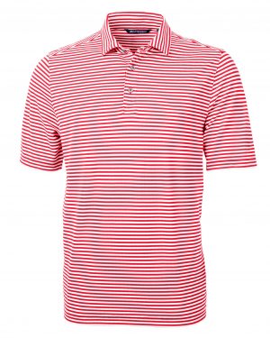 Cutter & Buck Virtue Eco Pique Stripe Recycled Mens Polo - Image 19