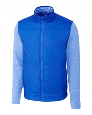 Cutter & Buck Stealth Hybrid Quilted Mens Full Zip Windbreaker Jacket - Image 3