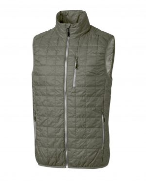 Cutter & Buck Rainier PrimaLoft® Mens Eco Insulated Full Zip Puffer Vest - Image 2
