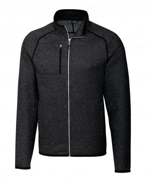 Cutter & Buck Mainsail Sweater-Knit Mens Full Zip Jacket - Image 4