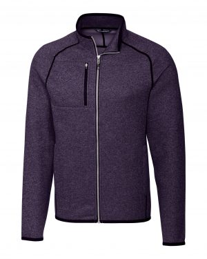 Cutter & Buck Mainsail Sweater-Knit Mens Full Zip Jacket - Image 5