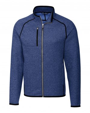 Cutter & Buck Mainsail Sweater-Knit Mens Full Zip Jacket - Image 3