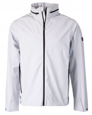 Cutter & Buck Vapor Water Repellent Stretch Mens Full Zip Rain Jacket - Image 3