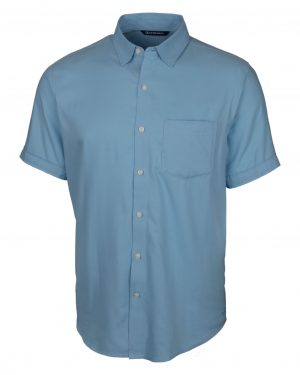Cutter & Buck Windward Twill Mens Short Sleeve Shirt - Image 2