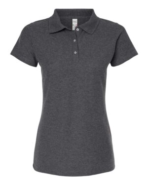 M&O Women's Soft Touch Polo - Image 8