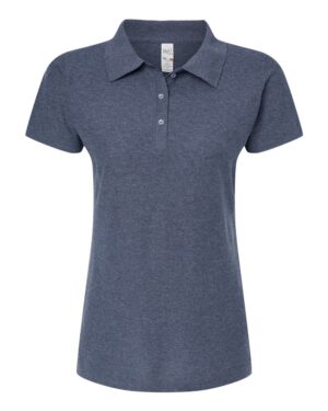 M&O Women's Soft Touch Polo - Image 5