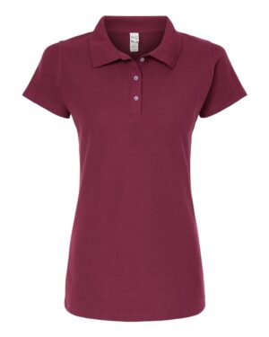 M&O Women's Soft Touch Polo - Image 2