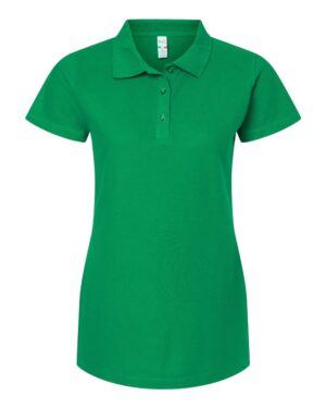 M&O Women's Ringspun Polo - Image 9