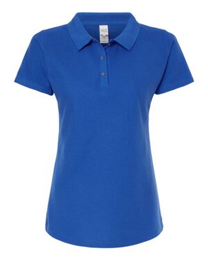 M&O Women's Ringspun Polo - Image 5