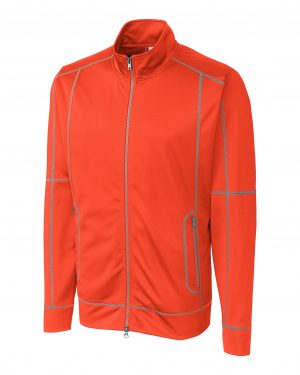 Clique Helsa Performance Mens Full Zip Knit Jacket - Image 2