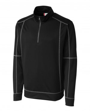 Clique Helsa Performance Mens Half Zip Pullover Sweatshirt - Image 3