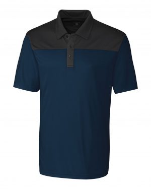 Clique Parma Colorblock Tech Jersey Mens Polo - Image 2